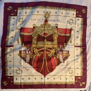 RARE VINTAGE HERMES SILK SCARF